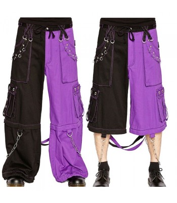 Men Bondage Trouser Punk Rock Transformer Purple Baggy Trouser (2025)